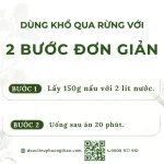 Khổ qua rừng nguyên trái (mướp đắng rừng, khổ qua núi)