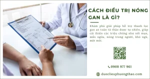 Điều trị nóng gan phụ thuộc vào những yếu tố nào?