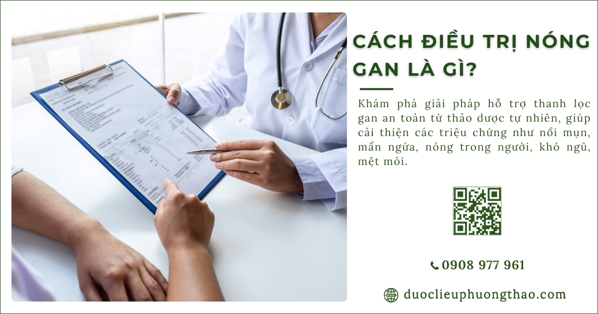 cách điều trị nóng gan