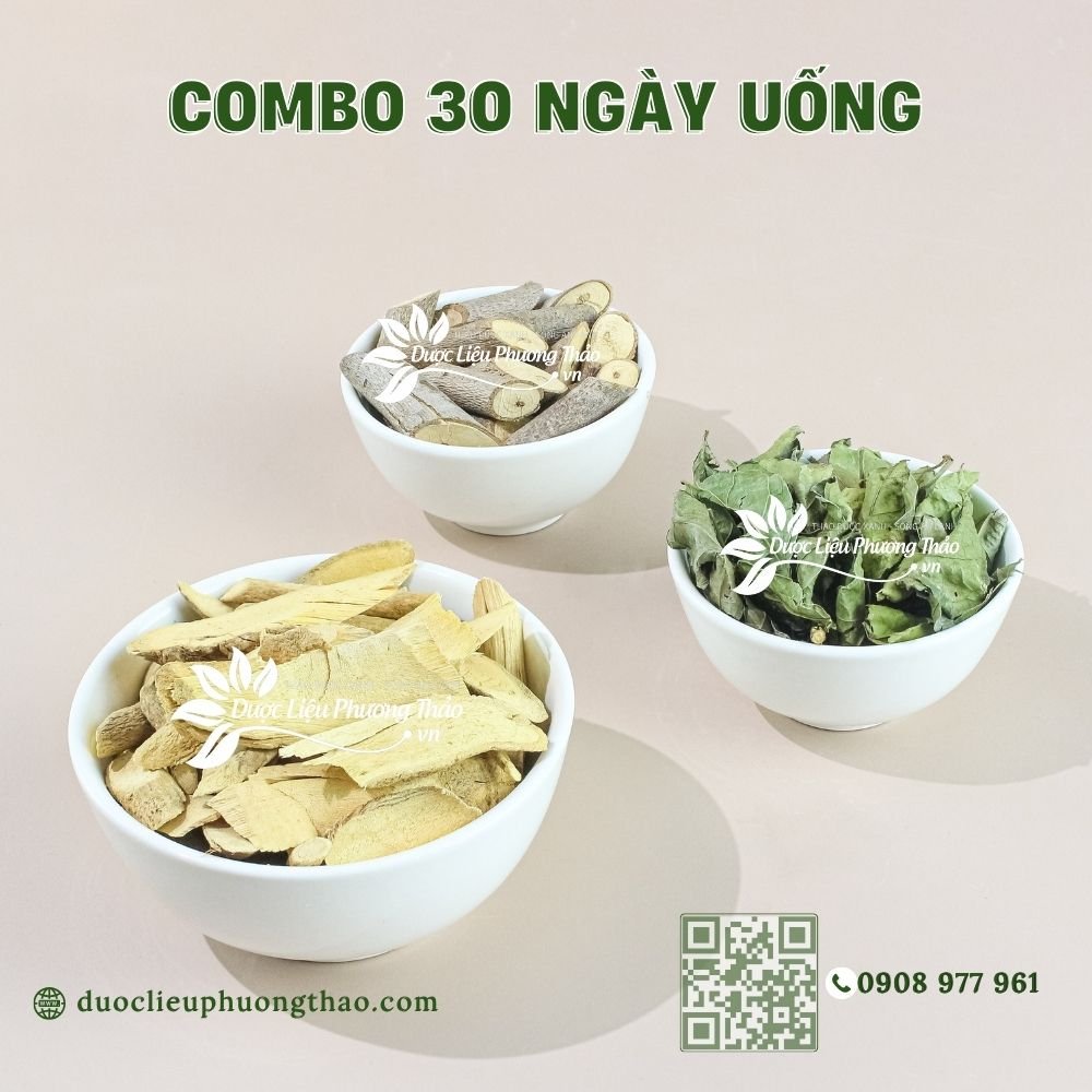 Combo u gan 30 ngày uống