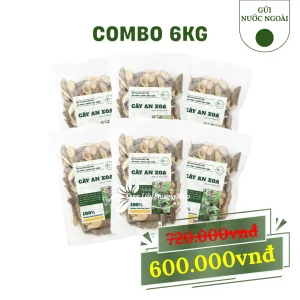 Combo cây an xoa 6kg gửi nước ngoài