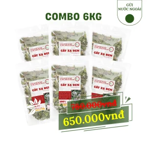 Combo cây xạ đen 6kg gửi nước ngoài