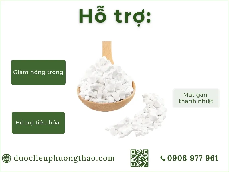 công dụng của bột sắn dây