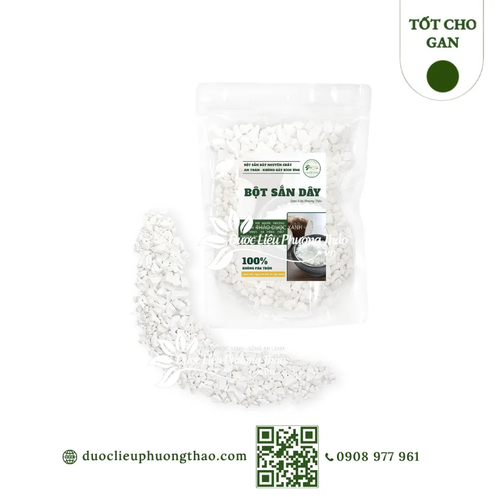 Bột sắn dây (Bột cát căn, bột bạch cát)