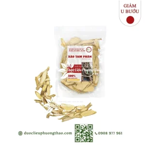 Xáo tam phân xắt lát (Thần xạ, Rễ mọi, Tuyết thông)