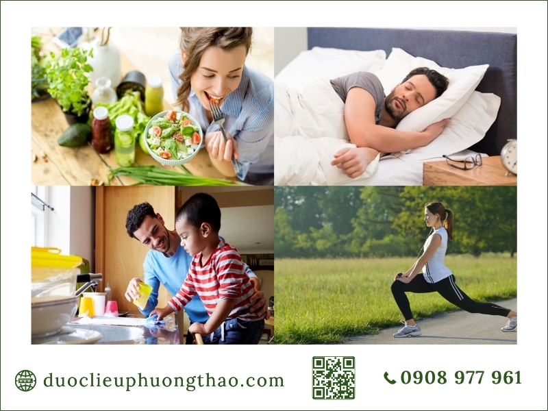 Duy trì lối sống lành mạnh, ăn uống hợp lý giúp phòng tránh bệnh gout cấp tính